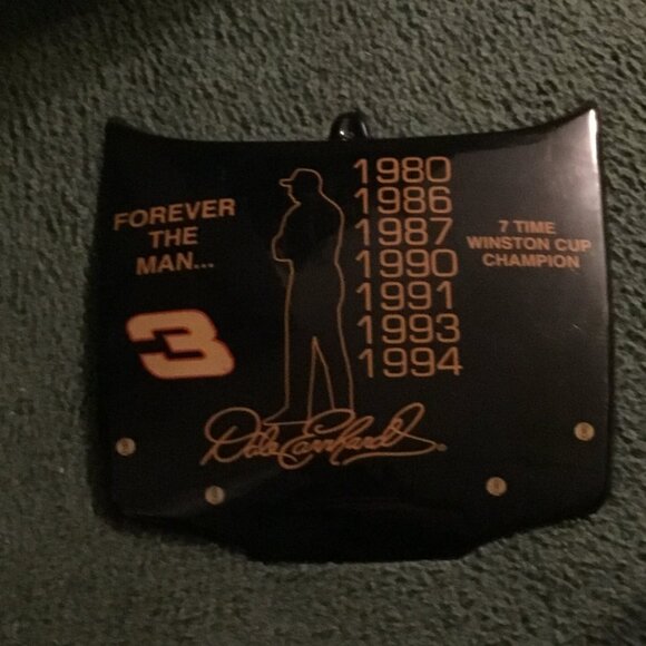 NASCAR- Dale Earnhardt plastic Race Car Hood- - 7 Time Winston Cup Champion- - Picture 10 of 12